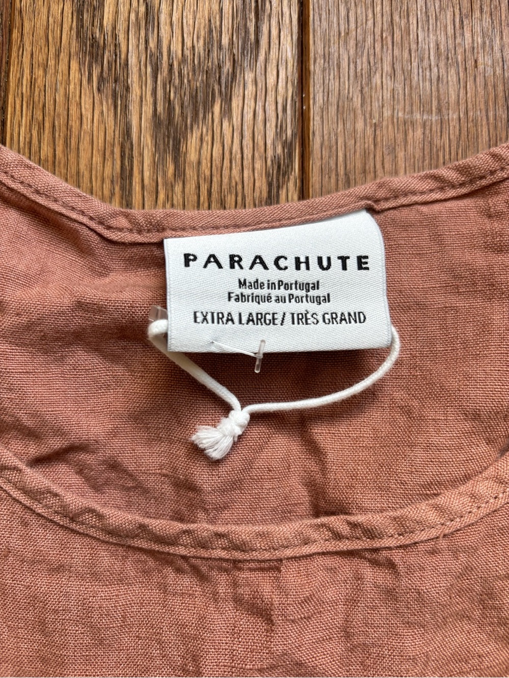 Parachute linen pj top shorts set size extra large clay NWT - Picture 3 of 10